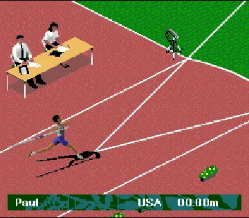 Olympic Summer Games (USA) screen shot game playing